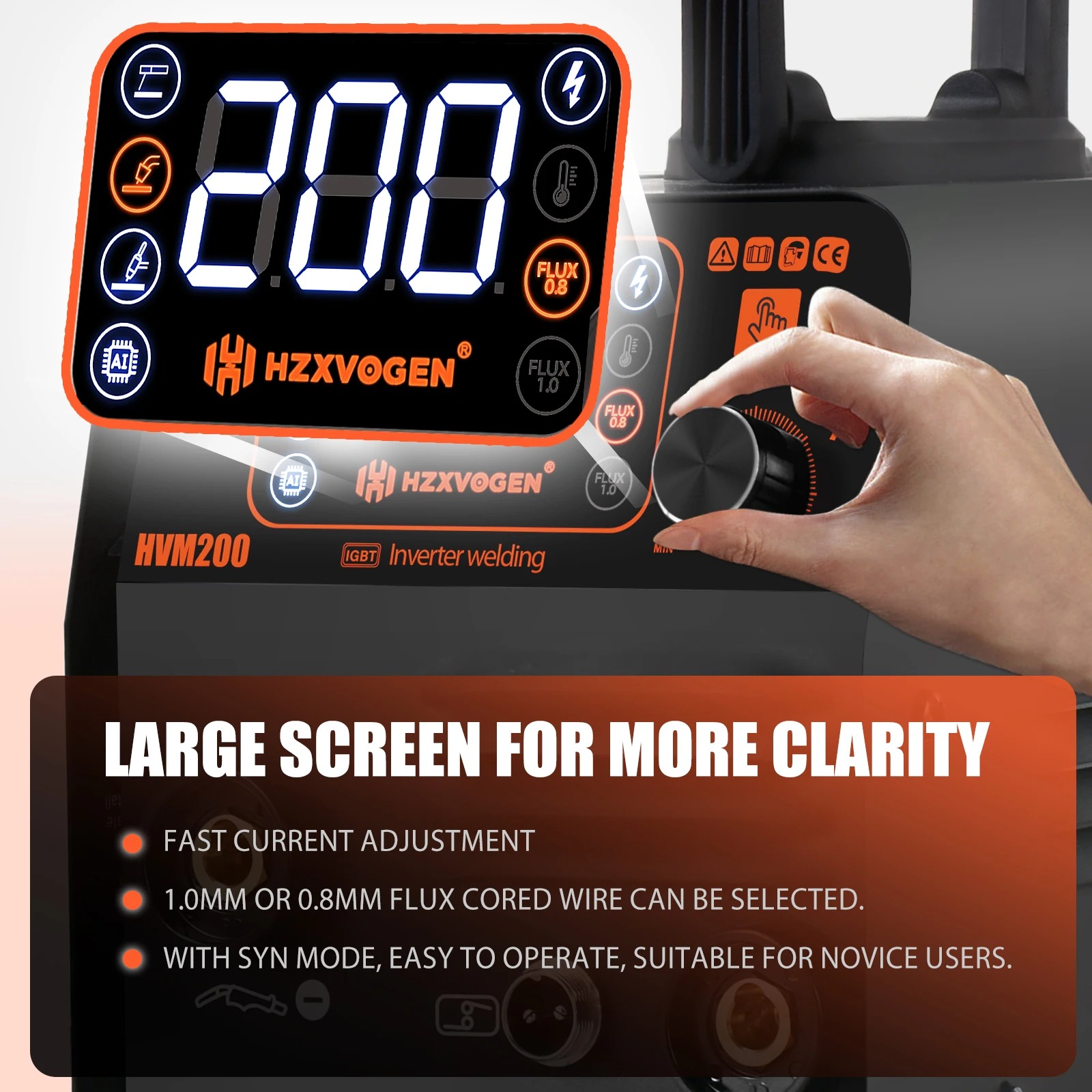 Máquina de Soldar Semiautomática MIG/TIG/MMA 3 en 1 - Image 4