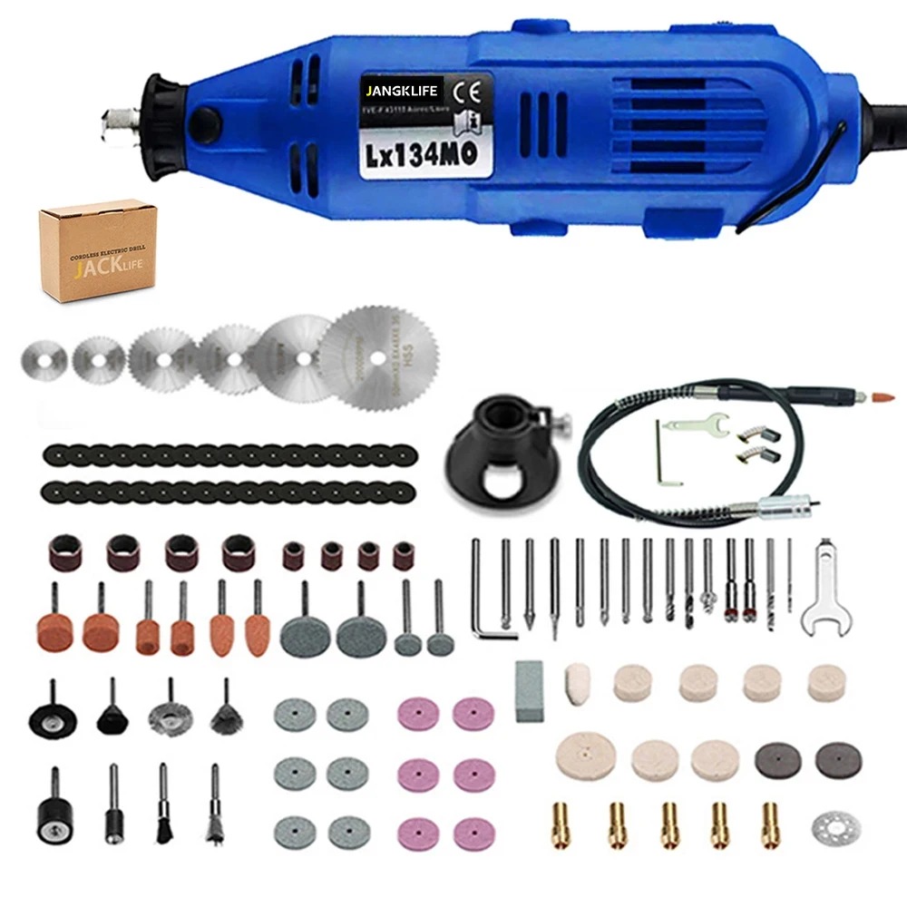 Dremel Eléctrico Amoladora Pulidora con Juego de Herramientas Rotativas - Image 8