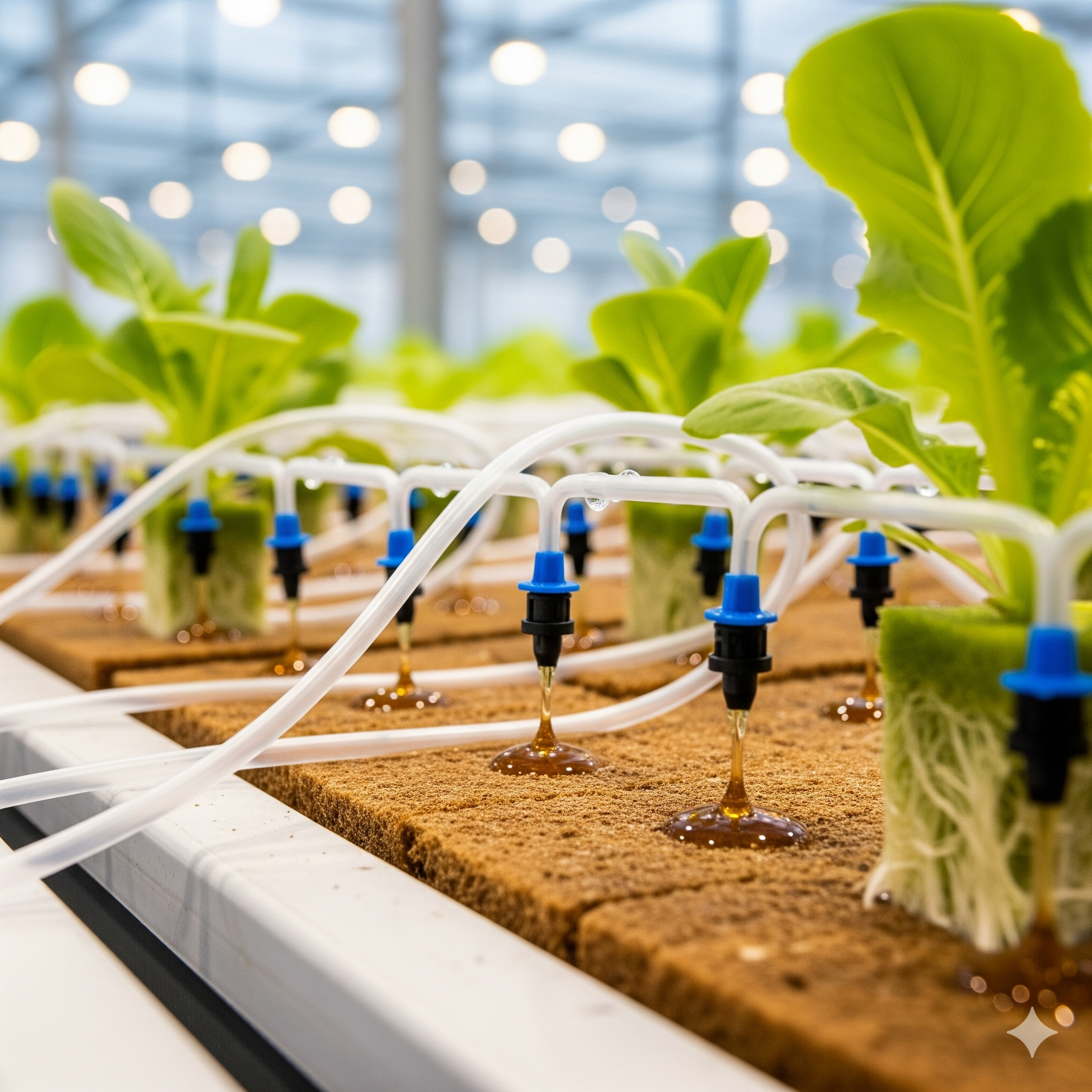 Sistema de cultivo hidropónico por goteo